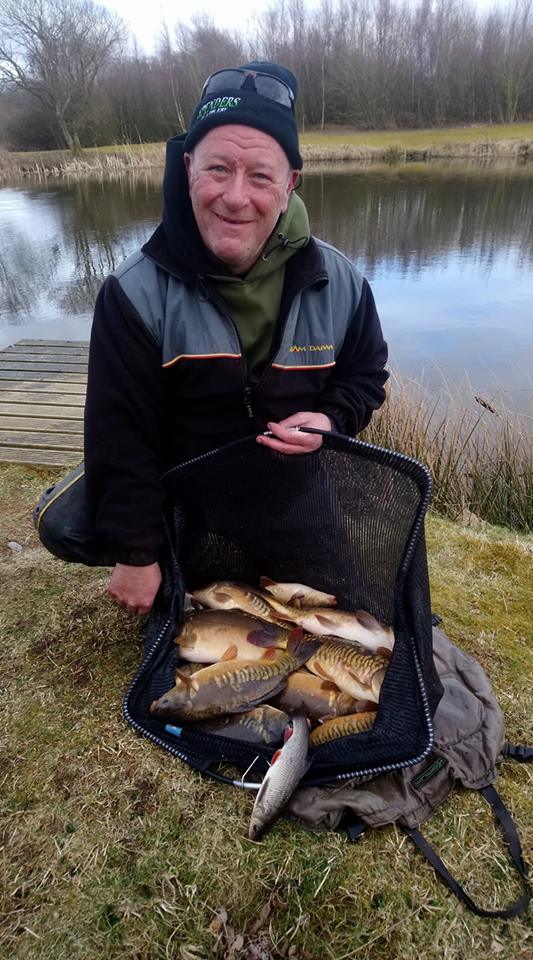 winter fishing Scotland beast from the east carp skimmers roach bream SW Scotland