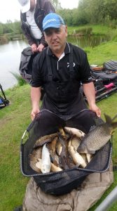 Big money fishing competition in south west Scotland broom fisher